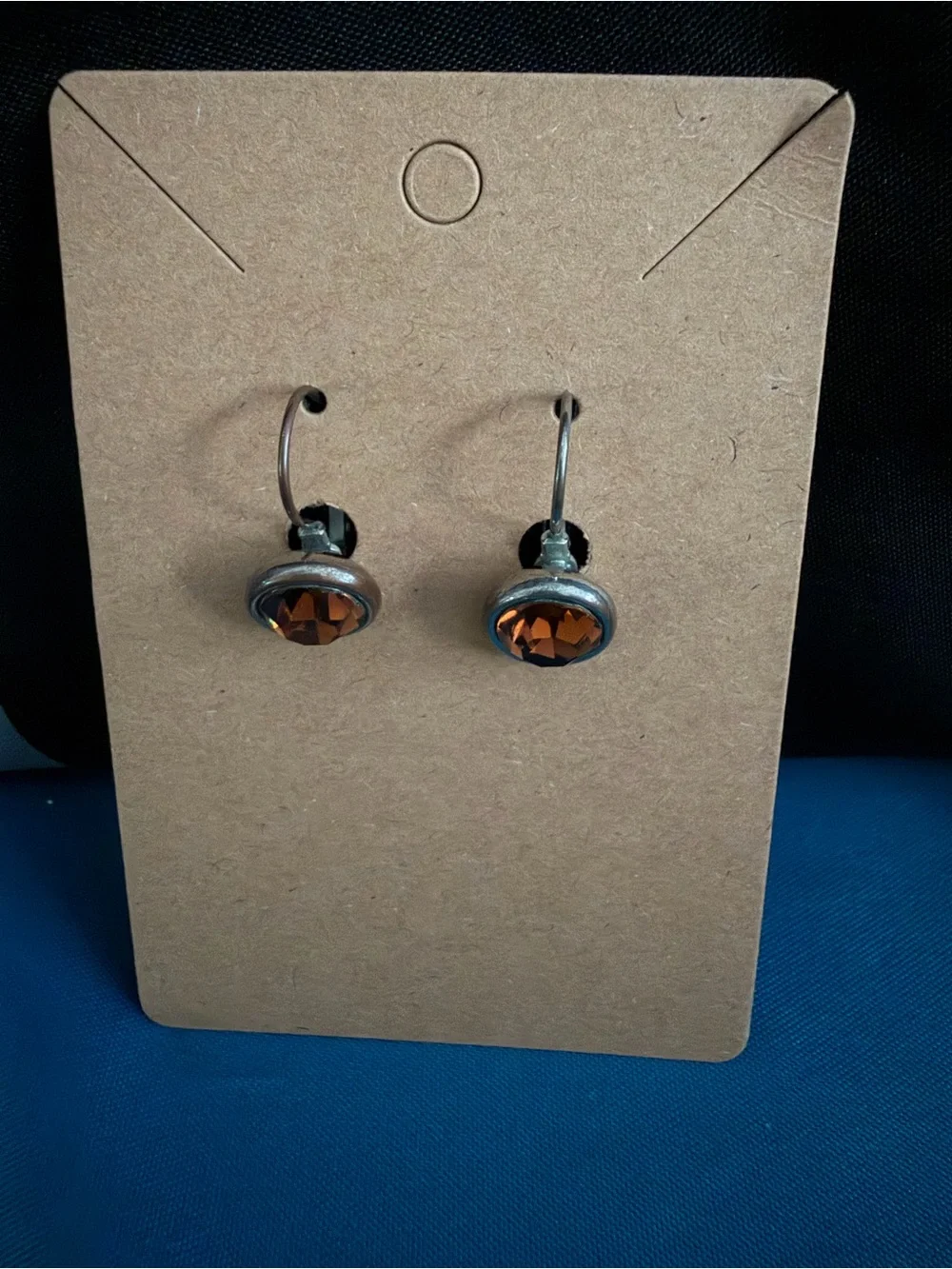 Three pairs distinct earrings